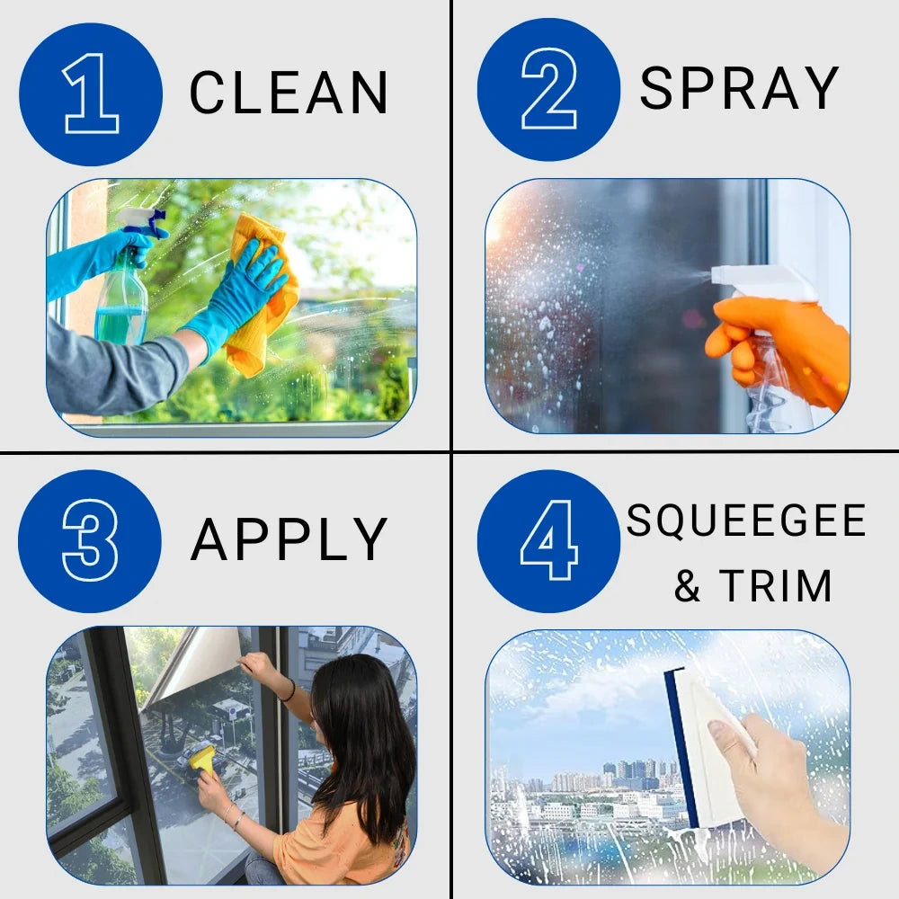 OffView™ Privacy Film – Daytime Privacy, Easy DIY Install