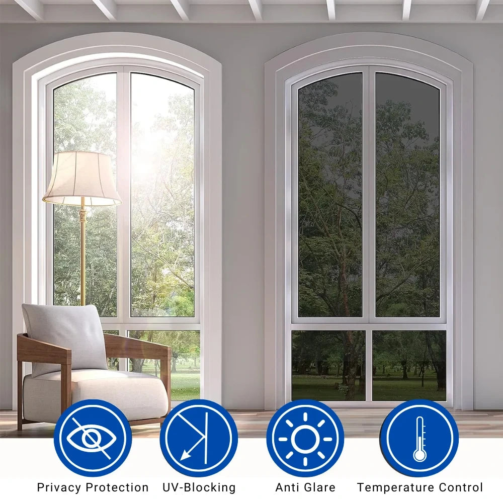 OffView™ Privacy Film – Daytime Privacy, Easy DIY Install
